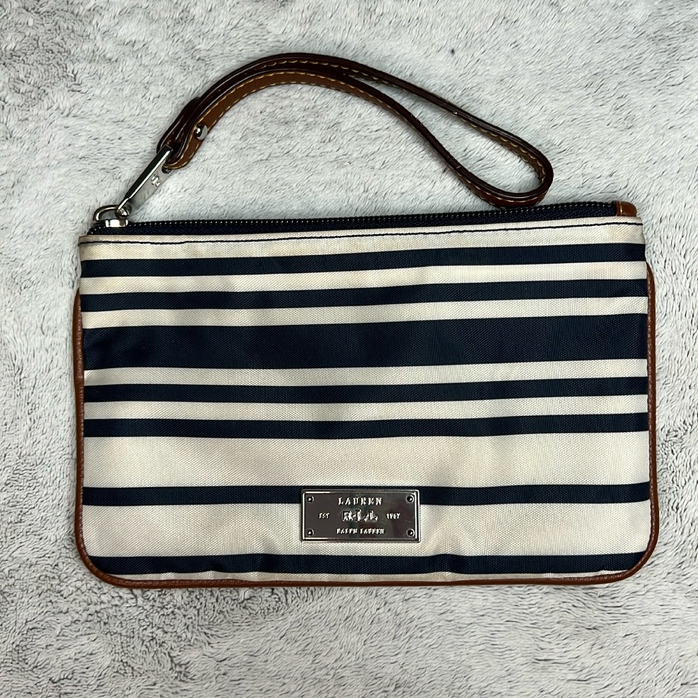 Ralph Lauren wristlet striped